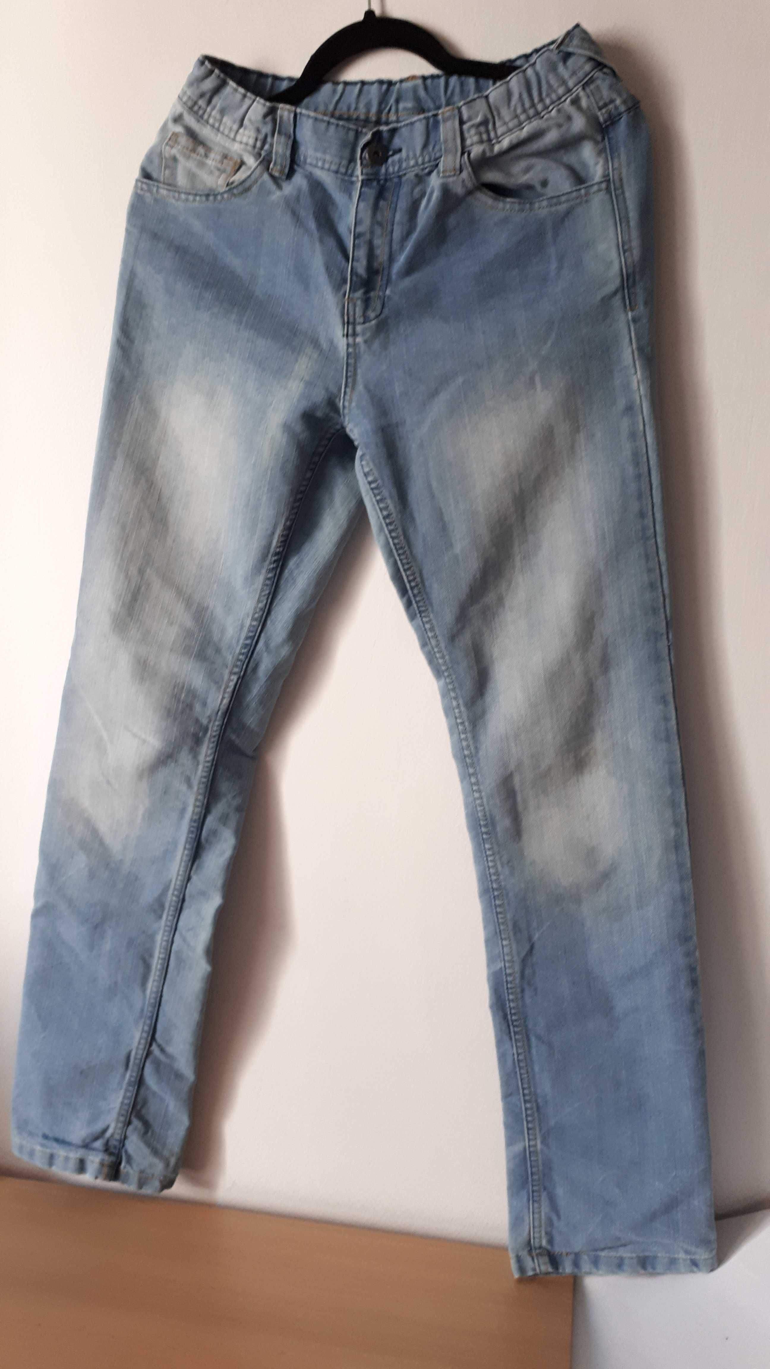 spodnie jeansowe Cool Club jeansy niebieskie damskie S/M