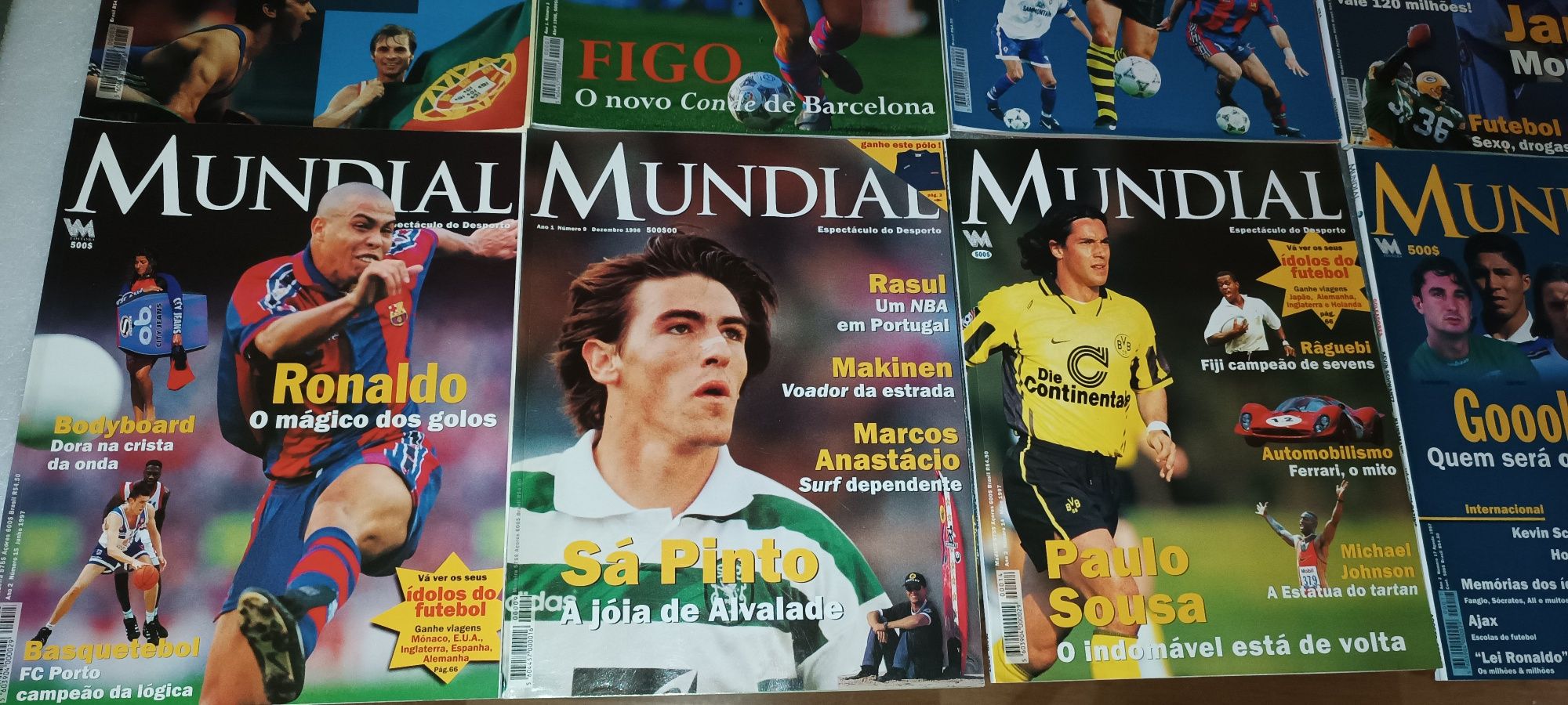 Antigas Revistas MUNDIAL Anos 96/97