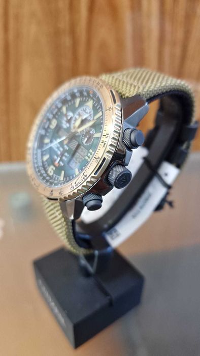 Relógio Citizen Radiocontrolado Crono Super Pilot