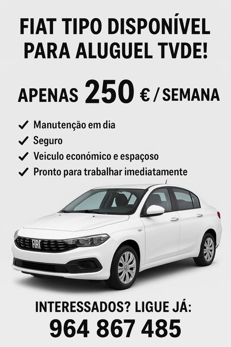 Aluga-se viatura oara tvde