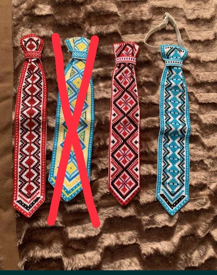 Краватки вишиванки