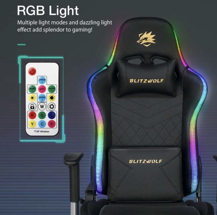 Cadeira Gaming BlitzWolf BW-GC8 RGB