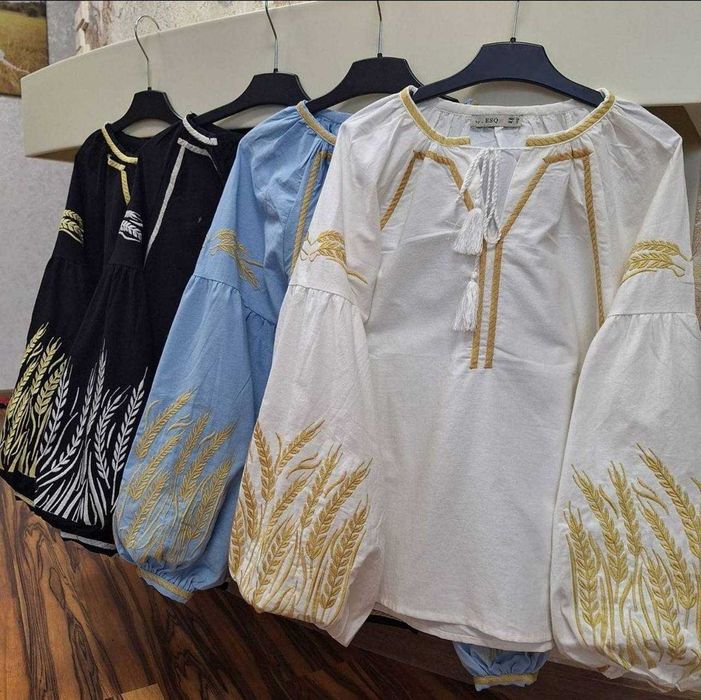 Вишиті сорочки блузи жіночі рубашки національний одяг Вишиванка