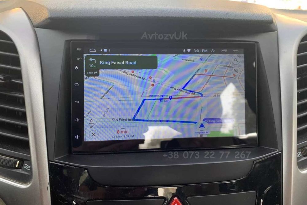 Магнитола I30 Hyundai I 30 ELANTRA GPS USB TV 2 дин CarPlay Android 14