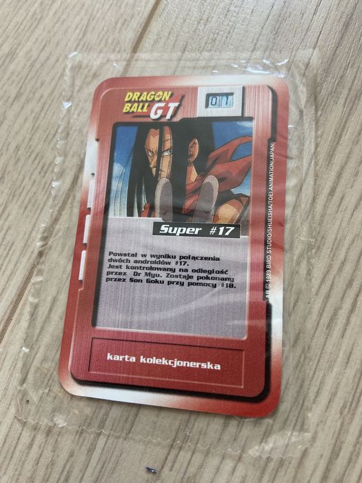 Dragon Ball Chio folia zafoliowane oryginał karty