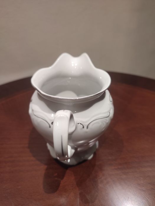 Śliczny stary mlecznik porcelana Wałbrzych