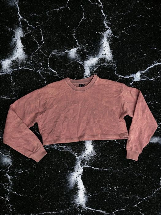 Bluza z długim rękawem S różowa