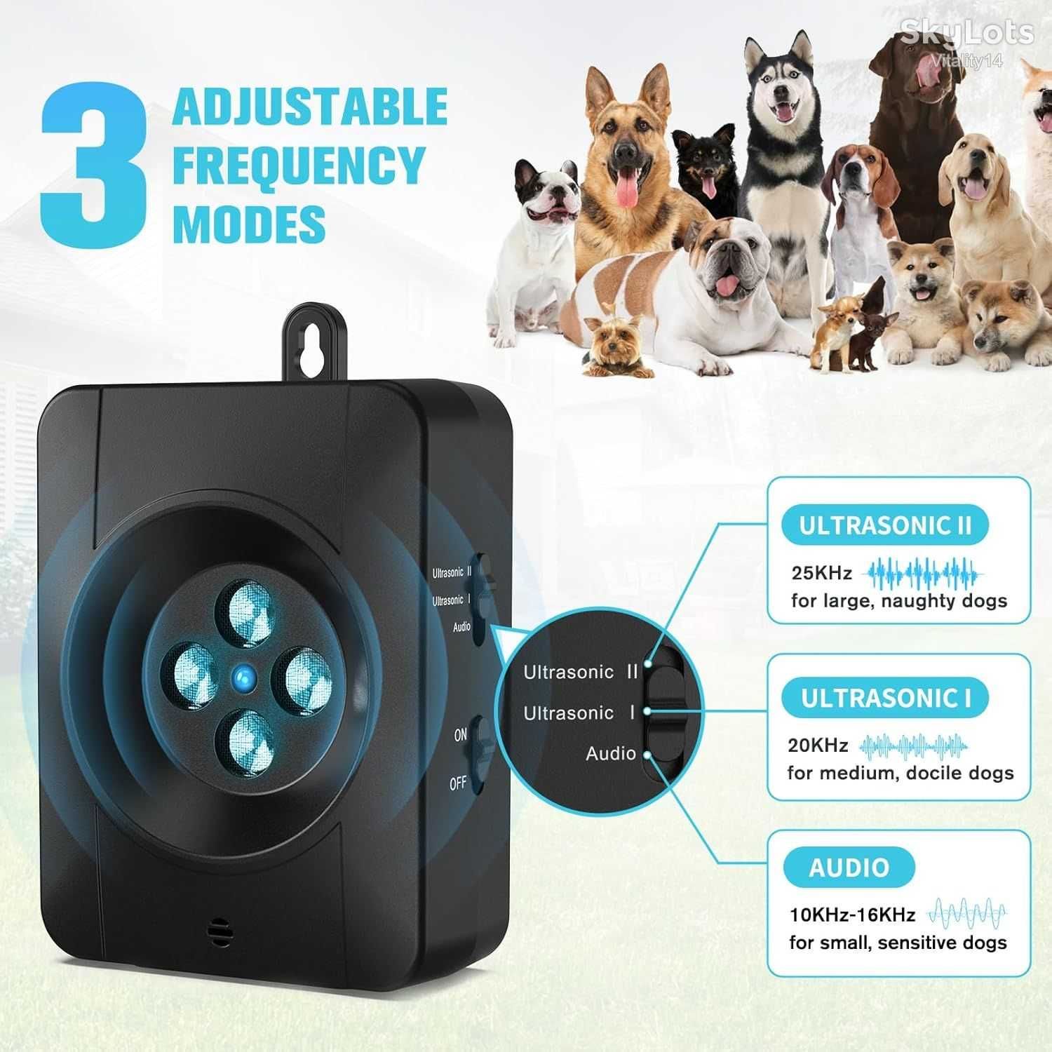 Anti Barking Device Антилай Пристрій проти гавкання собак