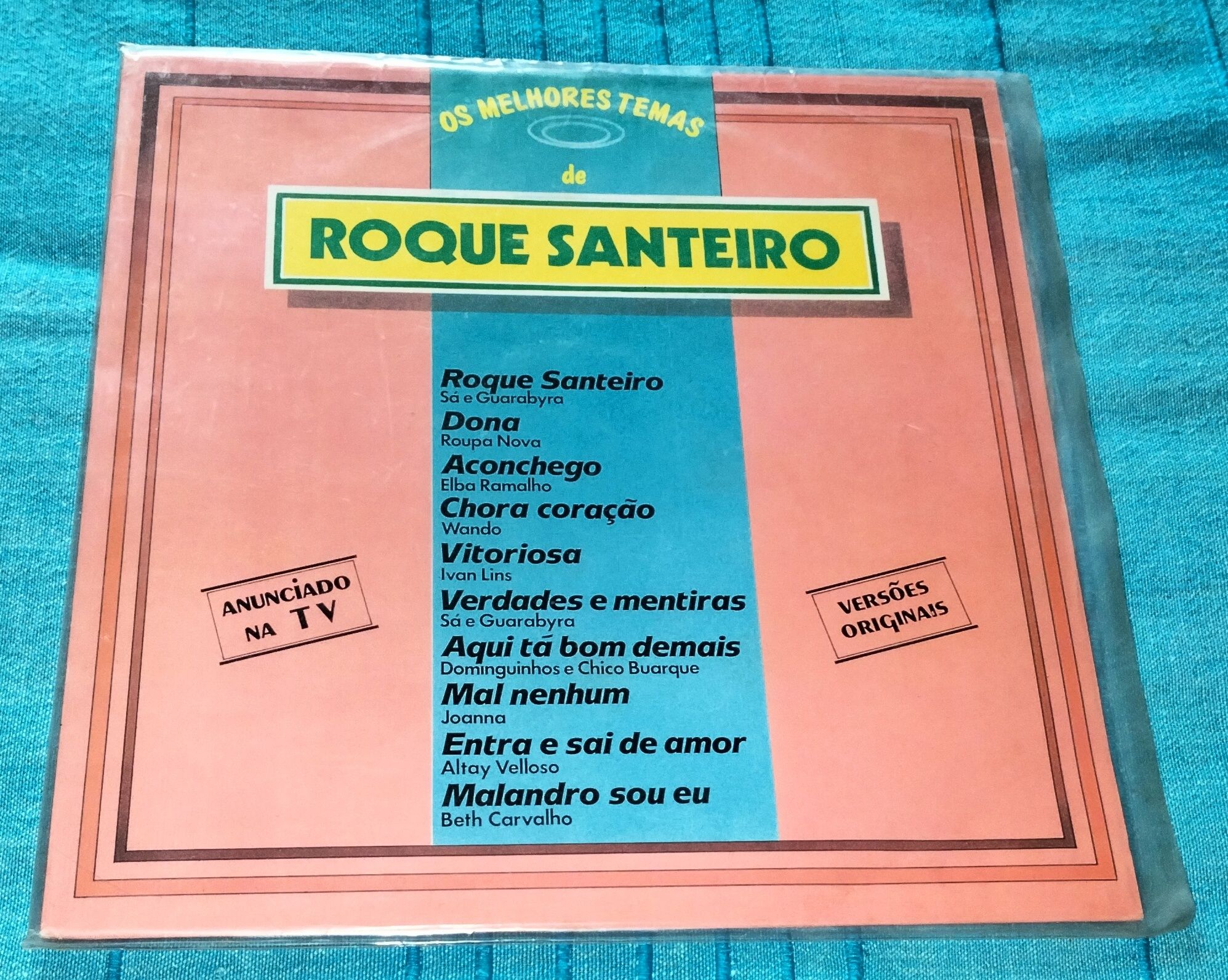 Disco vinil LP - Os Melhores Temas de Roque Santeiro