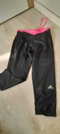 Adidas getry legginsy siłownia fitness xs