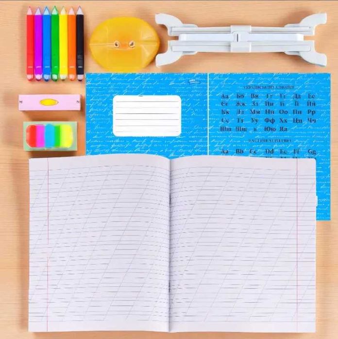 Зошит ДЕЛЬТА 12, 18, 24 аркушів Мрiя, Фонова - РАЗНЫЕ