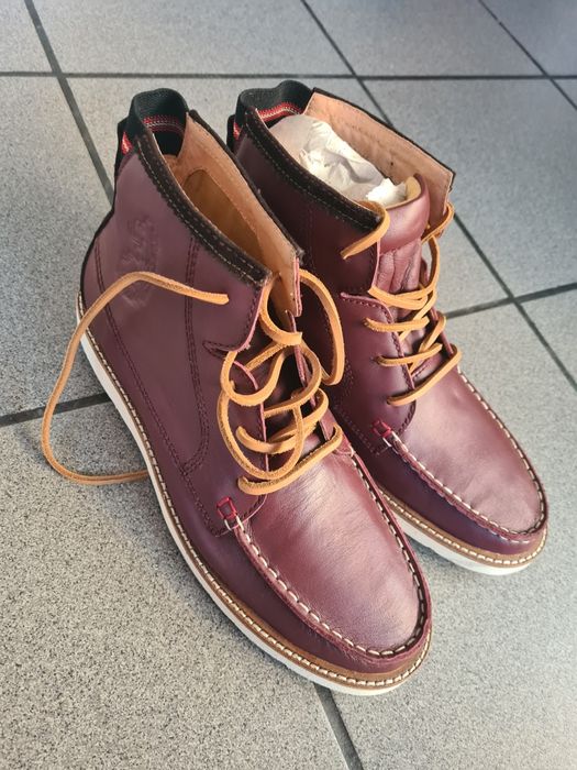 Nowe Skórzene buty męskie Luke r 43