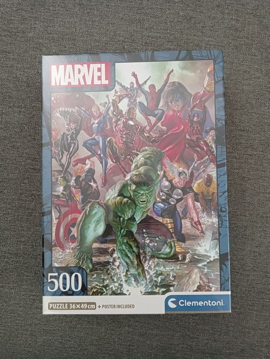 Puzzle da Clementoni com 500 peças