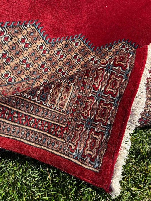 Nowy dywan kaszmirowy Pakistan Buchara ART DECO 280x180 gal. 15 tyś