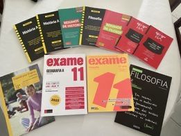 Livros de resumos e preparação para exames (Como Novos)