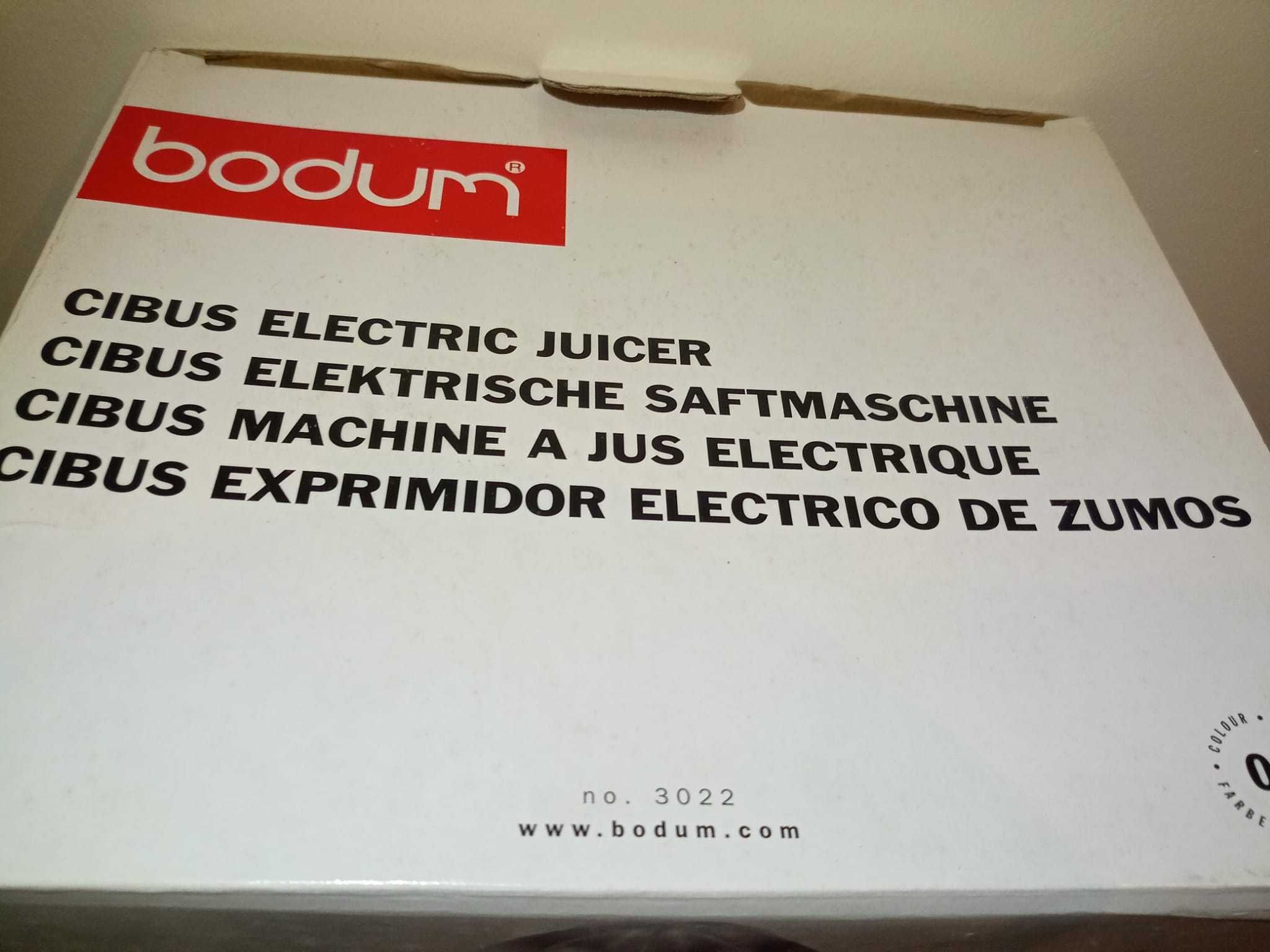 Maquina de sumos elétrica da bodum