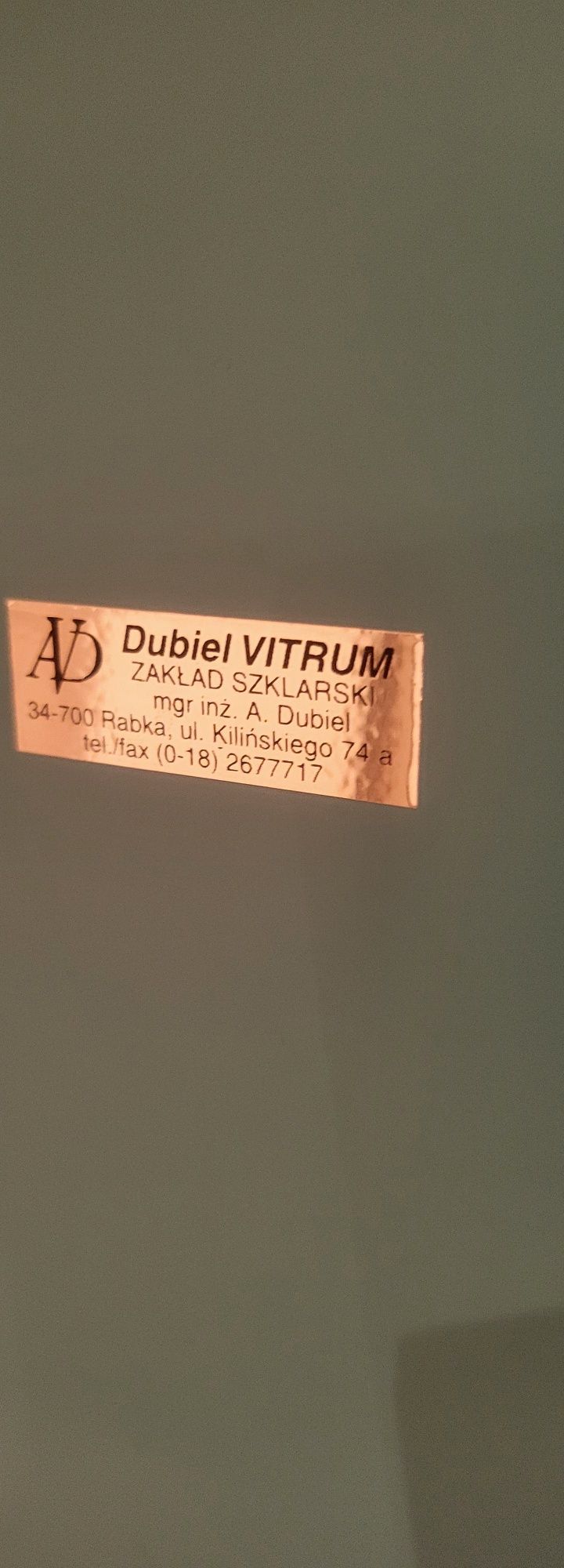 Lustro wiszące 50 zł