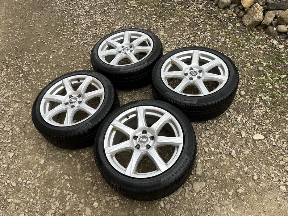 Колеса диски MSW з шинами Continental TS850P 235/45 R 18 5х112