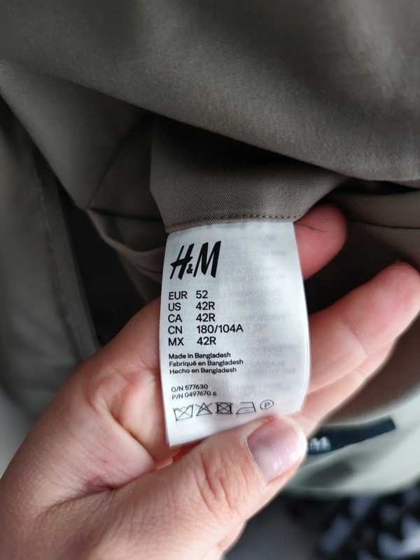 Marynarka męska sportowa biznesowa 52 H&M