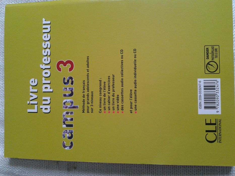 Campus 2 i 3 - Livre du professeur - CLE international