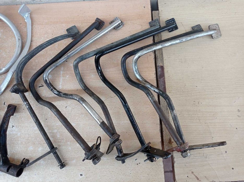 WSK -Romet -komar -Jawa + inne - części - stopki boczne- pedały (26.4)