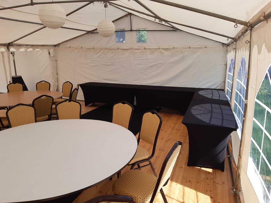 Wynajem Stoły ławki krzesła komplety biesiadne - wynajem ławostołów