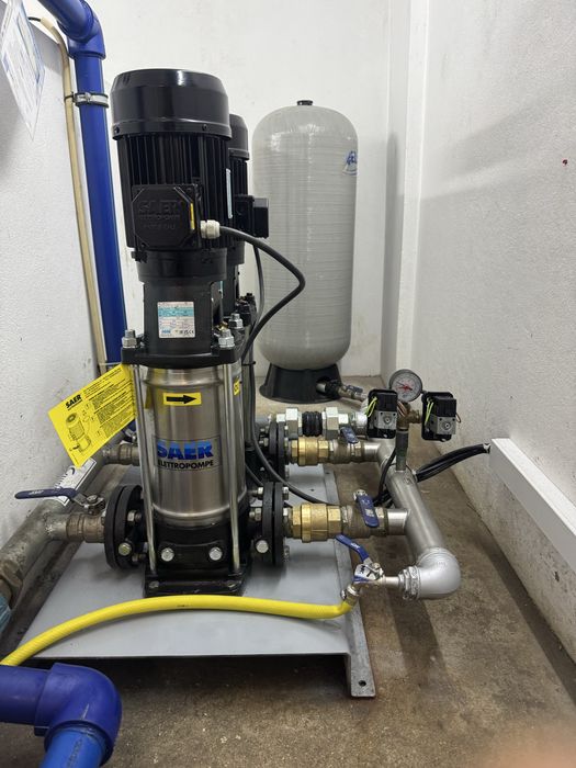 Bombas de água, higienização de cisternas