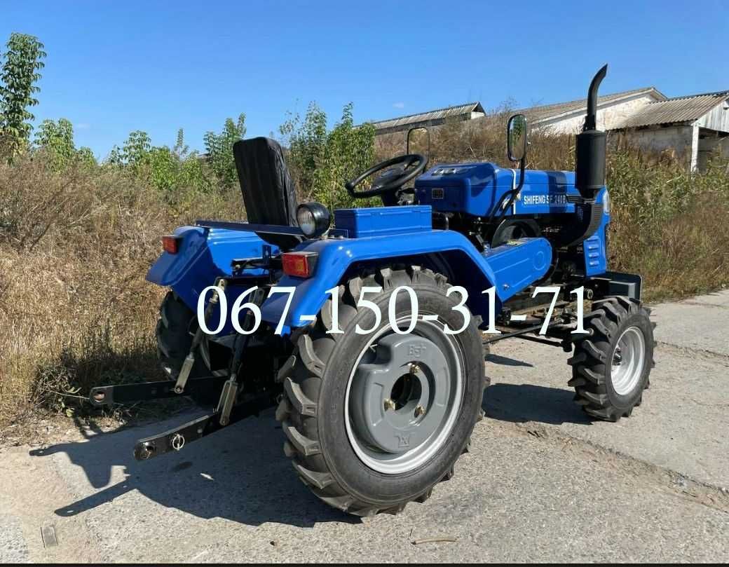 Мінітрактор Shifeng DW 240 B 3-хточка 4х2 ВОМ Доставка безкошт. Шифенг