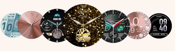 Smartwatch Elegancki Zegarek Damski Polskie Menu 2 Paski