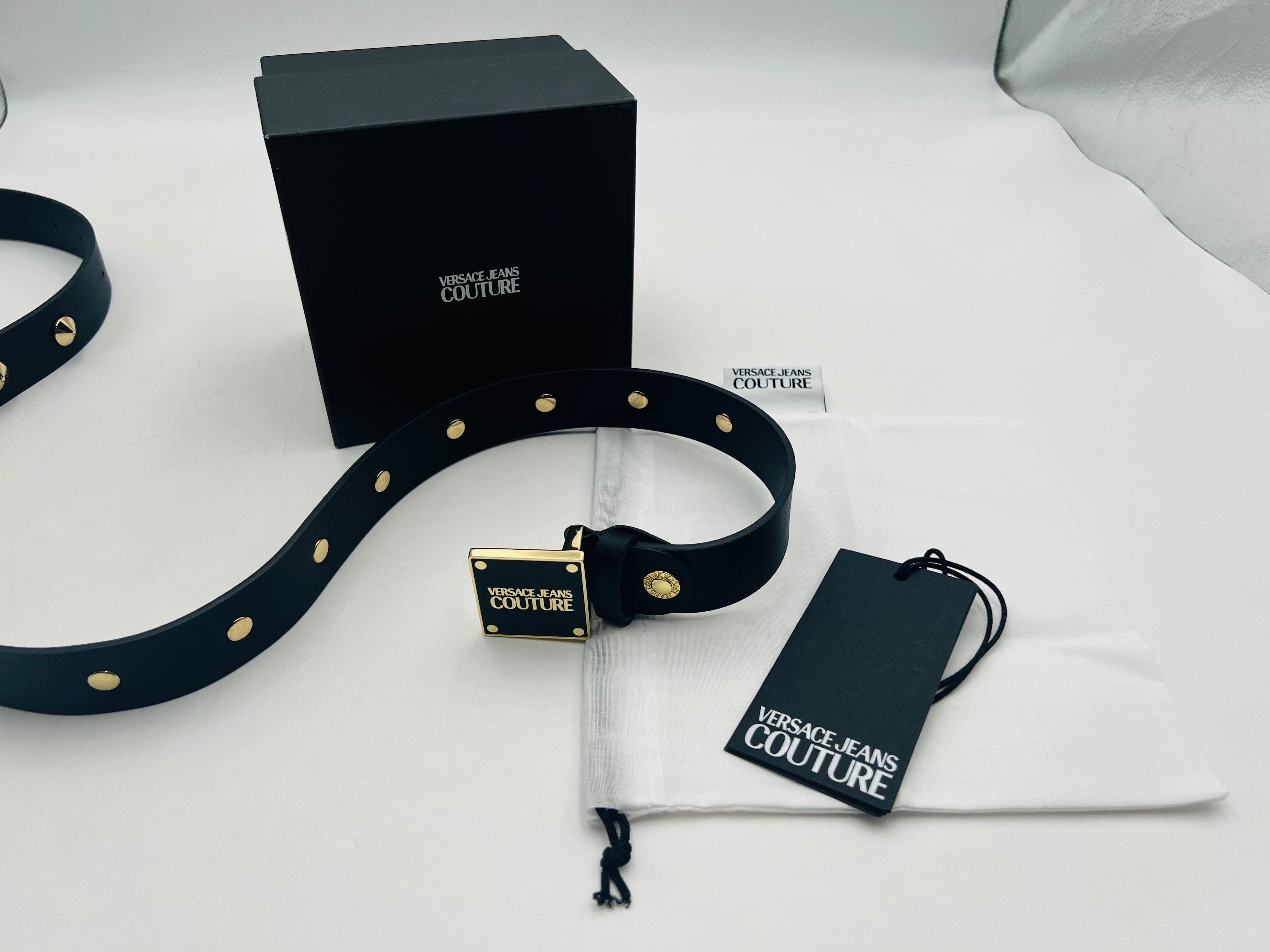 Pasek Versace Jeans Countre 72VA6F1 85 cm