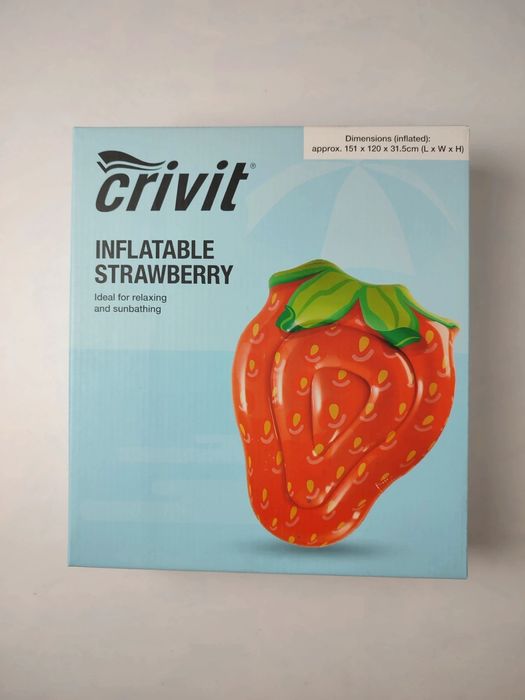 Materac dmuchany do basenu na plażę do pływania