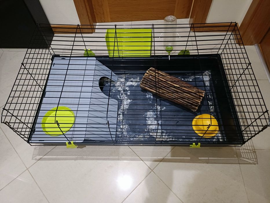 Gaiola grande para coelho ou porquinho da Índia