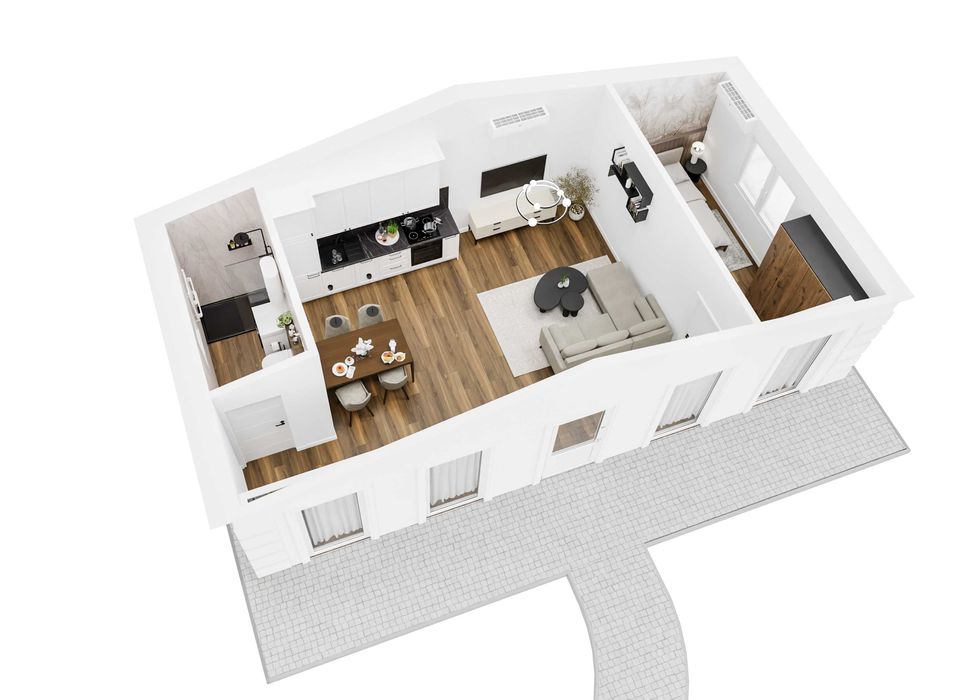 Dom mobilny szkieletowy całoroczny