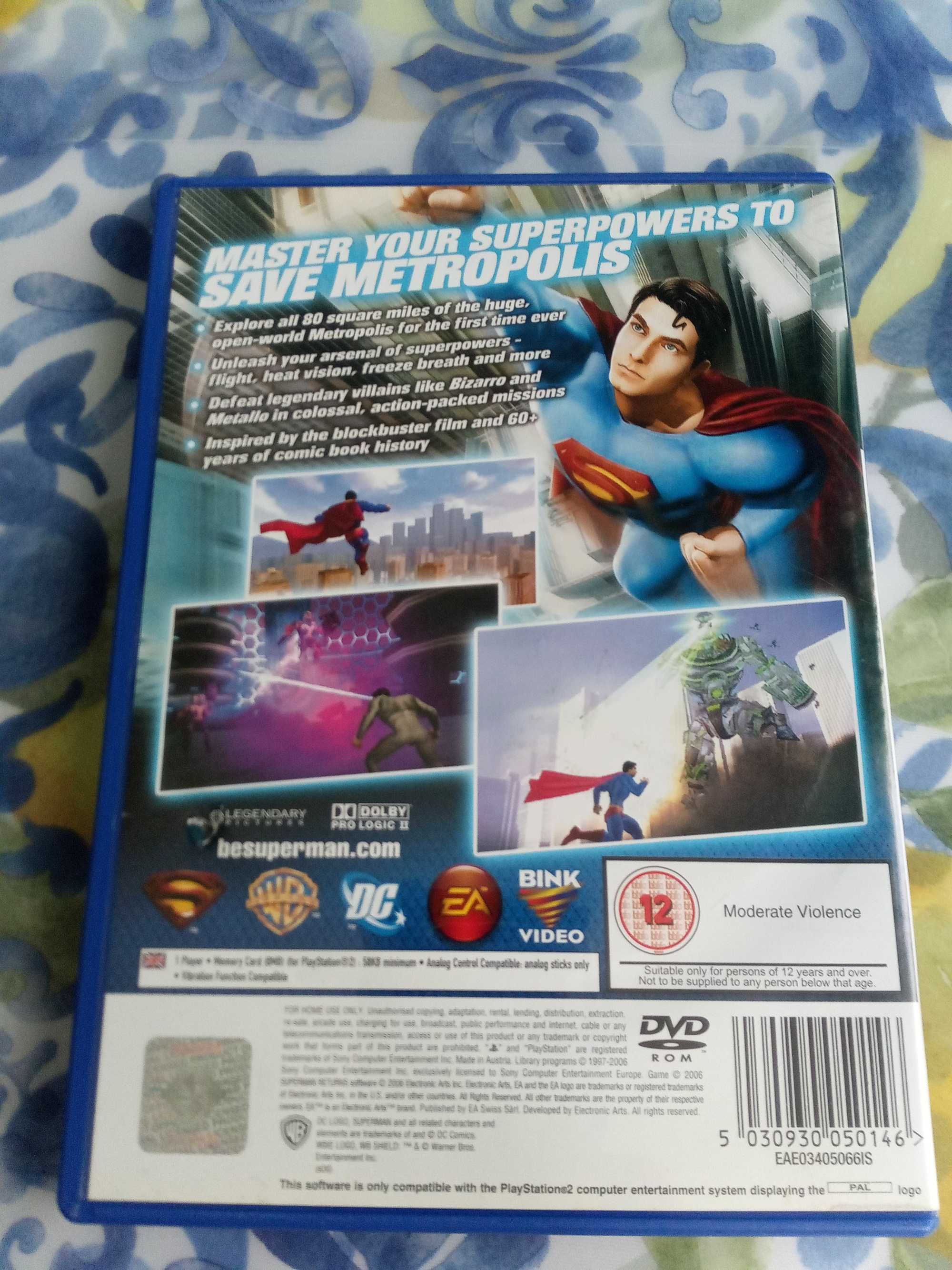 superman returns ps2