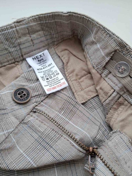 Біла сорочка та шорти ллянні рубашка Next