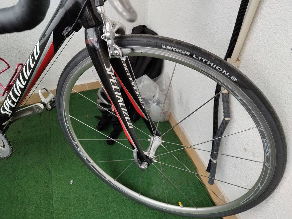 Bicicleta specialized estrada carbono