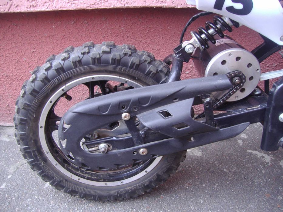 Электромотоцикл 36v 800w (питбайк) для 8-14 лет,до 80 кг,электроскутер