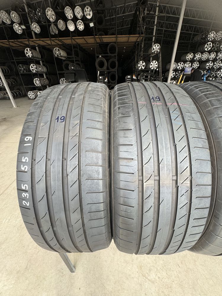 235/55R19 101W Continental ContiSportContact 5 2019 год, 5-6мм