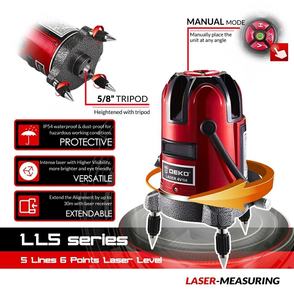 Nível Laser 5 linhas