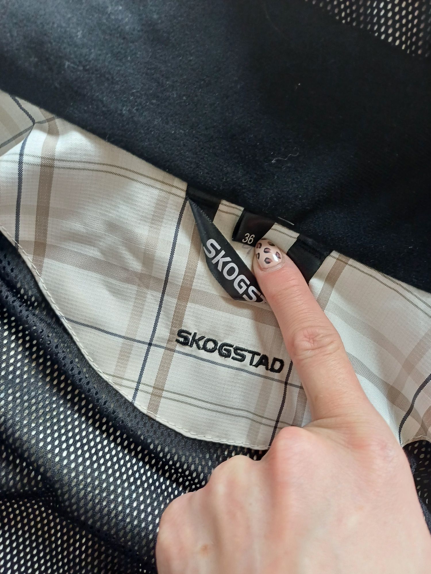 Kurtka softshell  w kratkę Skogstad S