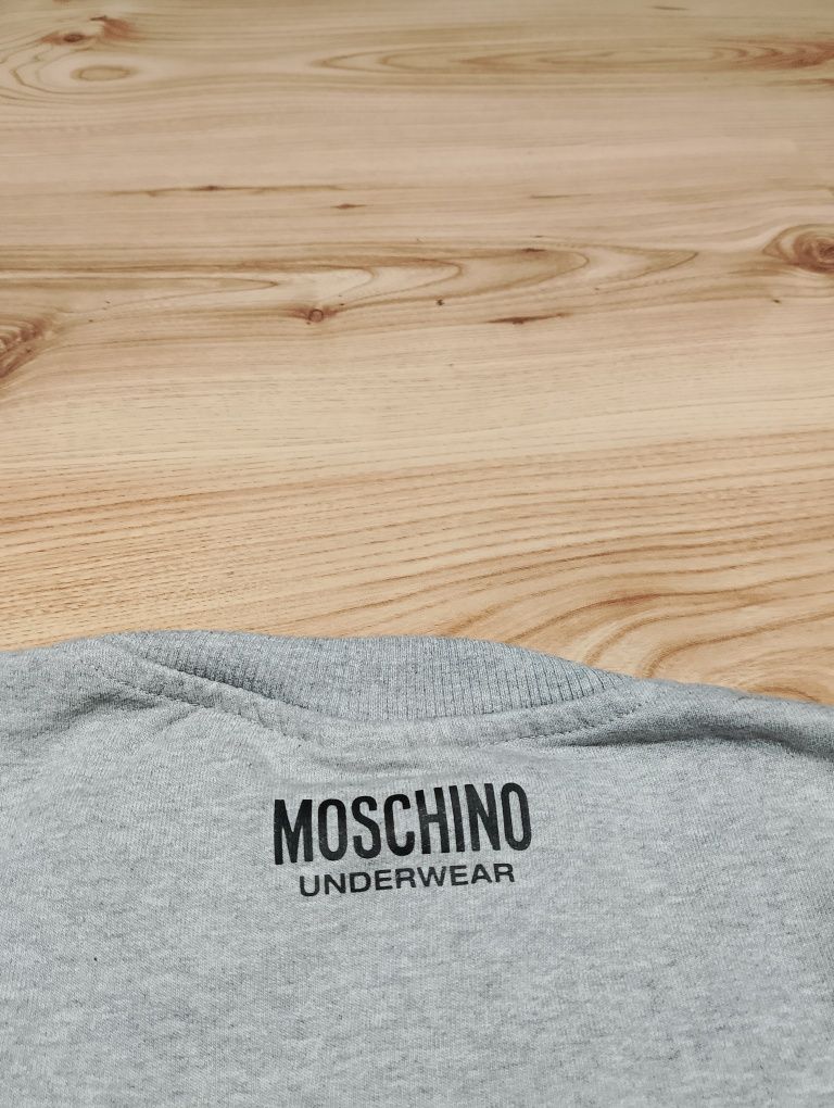 Szara Bluza Moschino Underwear Sweatshirt