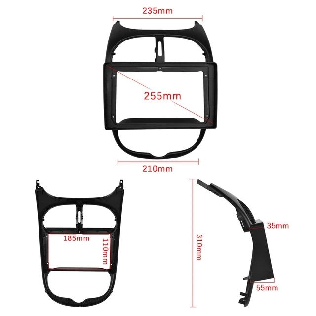 Rádio android 13 Peugeot 206 citroen C2 GPS WiFi RDS Bluetooth NOVO