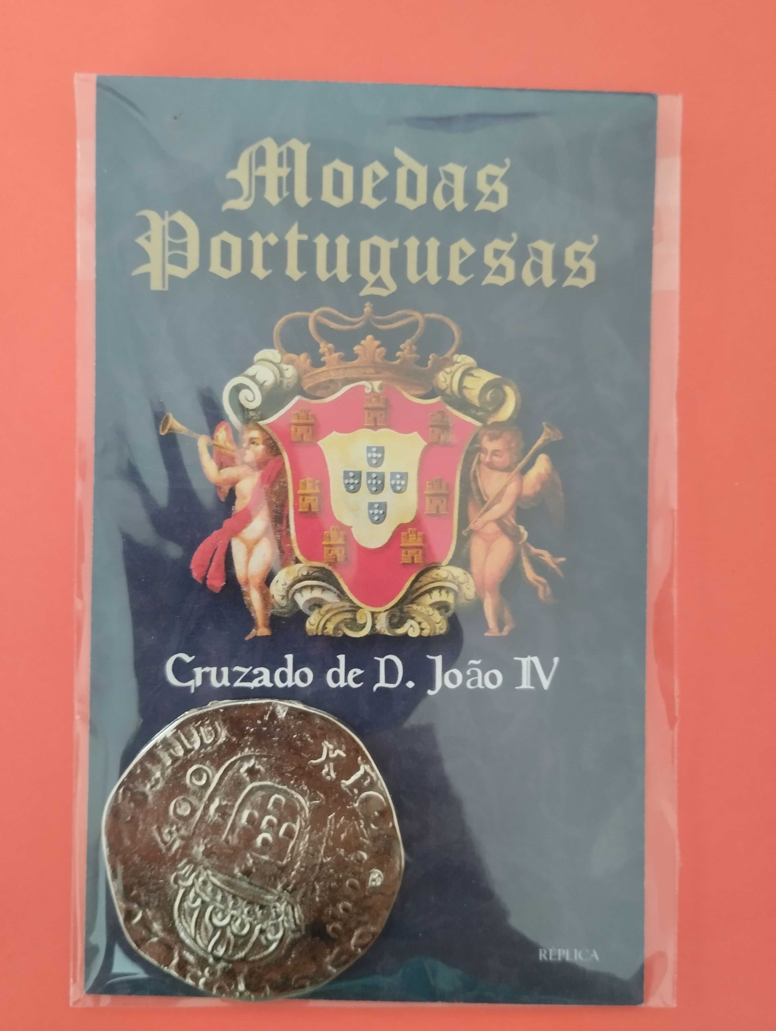 Réplica de um cruzado de D. João 4