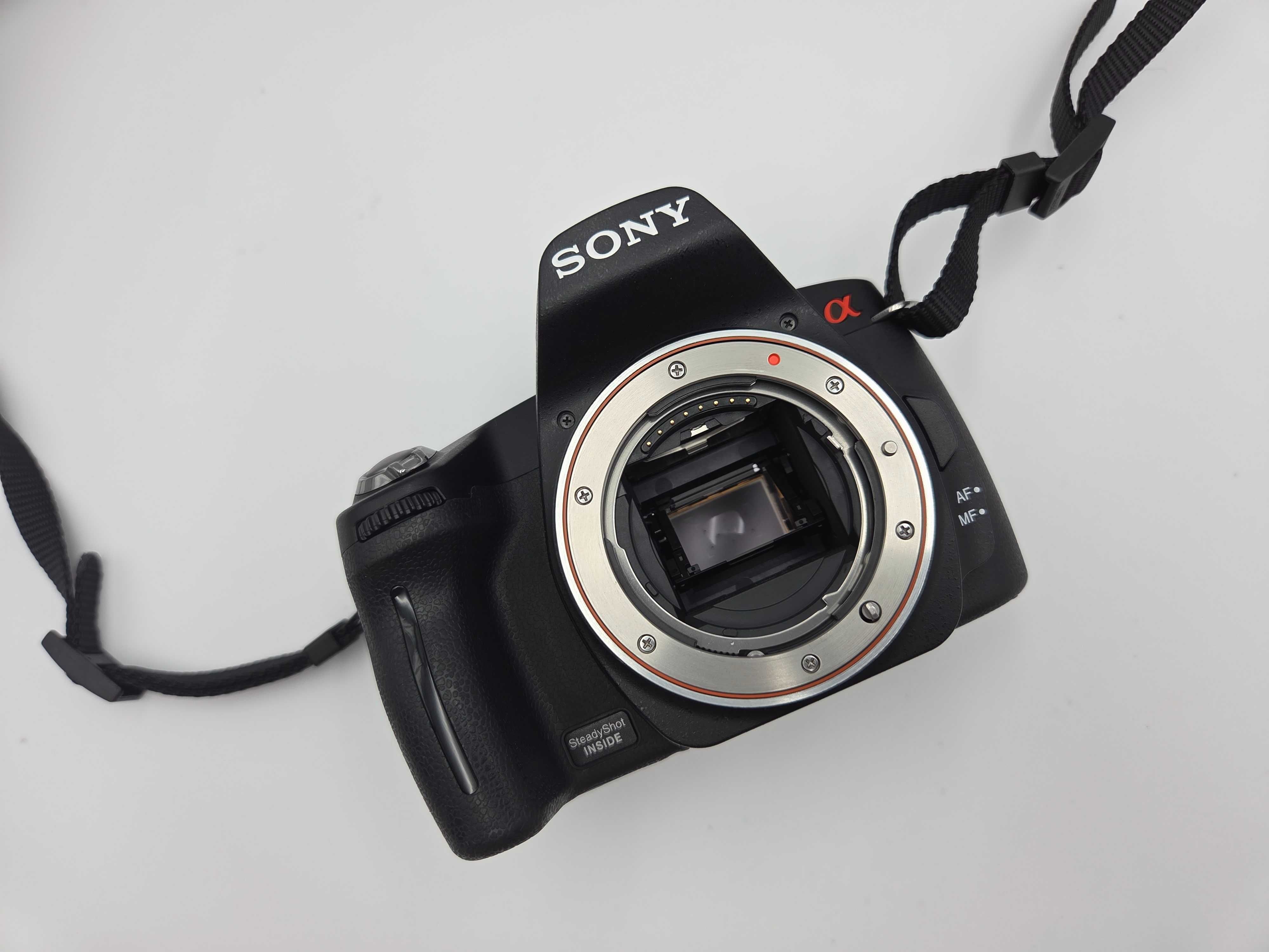 .Aparat Sony Alpha A290 body - idealna - piękny komplet