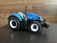 Трактор BBurago New Holland T7.315, голубой, масштаб 1:32