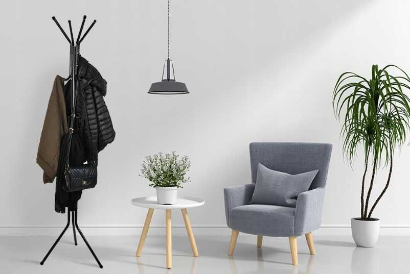 Nowy WIESZAK Stojak Podłogowy Na Ubrania Loft Na Kurtki Ubrania (-20%)