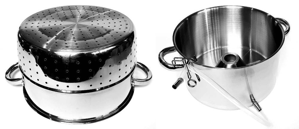 Sokownik 8L z NIERDZEWKI na Indukcję,Gaz... Garnek do soku, INDUKCJA