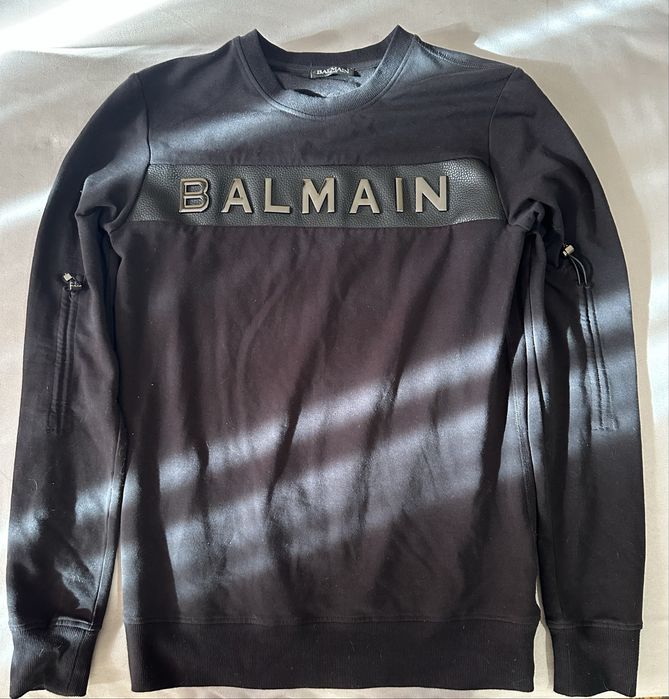 Світшот чорний Balmain