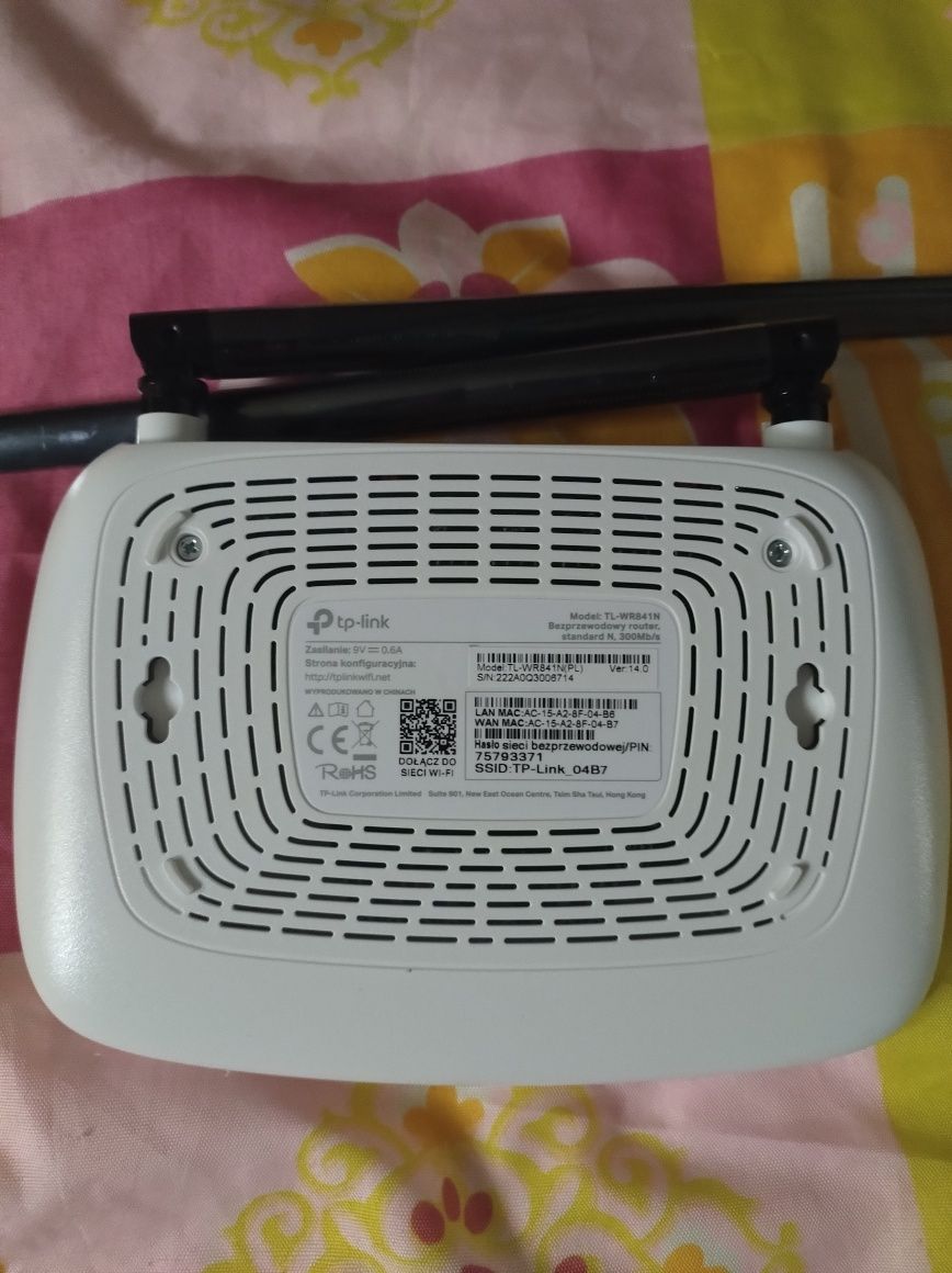 Router TP link TL-WR841N