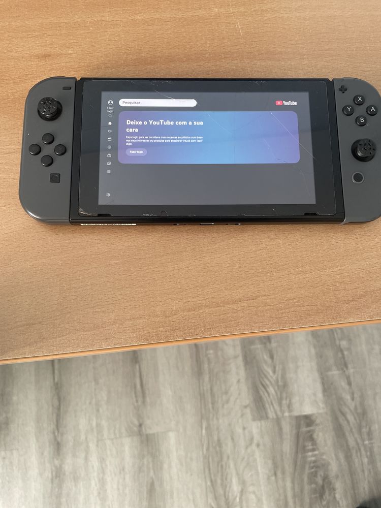 Nintendo Switch Original + Dock, Acessórios e Caixa – Funcional